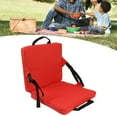 thumbnail image 3 of Cojín plegable para silla de estadio cojín ajustable para silla de exterior bolsillo de almacenamiento en el respaldo cierre de cremallera de tela Oxford para césped para ANGGREK Otros, 3 of 8