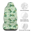 thumbnail image 5 of Vsdgher Cute Dinosaurs in Space Automotive Seat Covers for Cars Trucks and SUVs – Car Seat Covers for Truck Seat Protectors Set of 2, 5 of 7