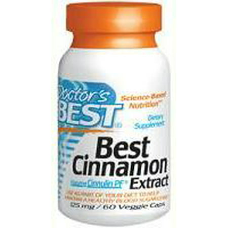 Best Cinnamon Extract (Cinnulin PF) Doctors Best 60 (Best Cinnamon For Diabetes)