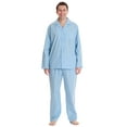 thumbnail image 1 of #followme Plaid Pajama Set for Men (Powder Blue, Medium), 1 of 4