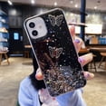 thumbnail image 1 of Étui transparent à paillettes avec motif étoile pour Xiaomi Mi, 11, 11X, 11i, Note 10 S, 10i, 10T, 9, 9T, SE, A3 Lite Pro, ultra diamant, papillon, Xy, couverture électorale qiuyongming unisex, 1 of 2