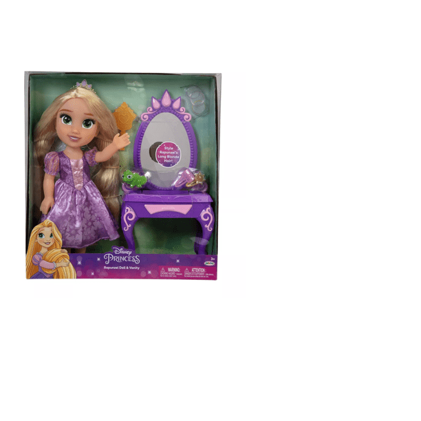 Tangled Rapunzel Toddler Doll My First Disney Princess Tiara Brush Mirror for sale online 