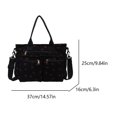 thumbnail image 4 of Bolso Hombro Fresa para Mujer Bandolera Elegante Hobo (), 4 of 7