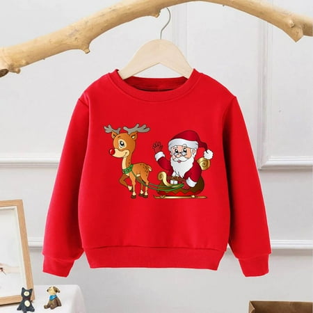 

Cathalem Toddler Boy Zip up Hoodie Christmas Kids Child Baby Boys Girls Letter Long Sleeve Cute Good And Fresh Hoodie Childrenscostume W 18-24 Months
