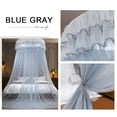 thumbnail image 4 of LAMIRO Bed Canopy for Girls&Adults,Round Dome Ombre Canopy Bed Curtains Mosquito Net Play Tent for Kids Teen Adult King Queen Full Double Bed, 4 of 7