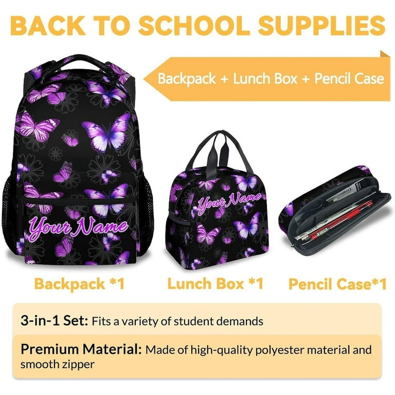 Personalized backpacks and lunch boxes hotsell