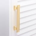 thumbnail image 4 of Utopia Alley HW347PLGD011 Tristan Gold 3 3/4 inch Cabinet Pull, 4 of 5