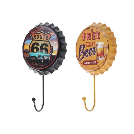 

Yongwei Retro Beer Bottle Hooks - Bag Organizer Hanging Hooks (2PCS)