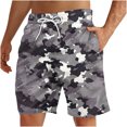 thumbnail image 2 of Soki Beach Shorts Décontractés pour Hommes Shorts Graphiques en Liquidation, 2 of 4