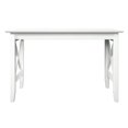 thumbnail image 3 of AFI Lexi Bureau d'Écriture Moderne en Bois Massif Blanc, 3 of 7