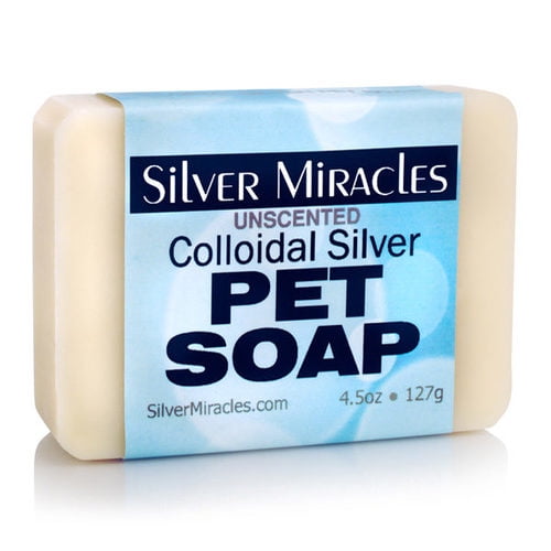Silver Miracles Colloidal Silver Natural Pet Soap
