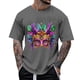 thumbnail image 1 of Tops para hombre, blusas y camisas de manga corta con cuello redondo para hombre, camisetas casuales con estampado de moda para hombre, blusa de manga corta, blusa de poliéster para hombre., 1 of 5