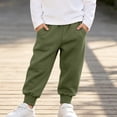 thumbnail image 5 of Posijego Boys Girls Sweatpants Toddler Cotton Joggers Elastic High Waist Athletic Active Pants Size 1-13 Years, 5 of 7