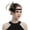 Black, variant on Headbands for Women 1920s Flapper Rhinestone Black Cocktail Party Elastic Hair Wrap Accessory Womens Headbands