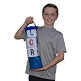 BIG LCR® Left Center Right™ Dice Game - Zip Bag (BLUE)