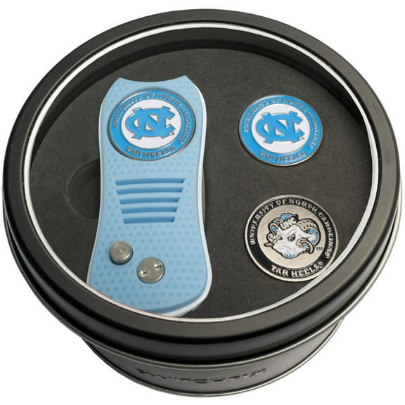 Team Golf NCAA Tin Gift Set with Switchfix Divot Tool and 2 Ball Markers