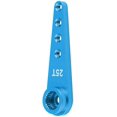 thumbnail image 1 of Brazo servo, brazo servo rc, accesorio rc, 25t aleación de aluminio cnc mecanizado servo brazo para wpl 1627 rc camión, brazo servo de metal (azul) Feliz Sencillez, 1 of 5