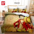 thumbnail image 1 of Anime Juvenile Monkey D.Luffy Bedding Set ONE PIECE Duvet Cover Set Design Bedding Set King Size Bed Comforters, 1 of 5