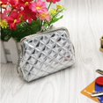 thumbnail image 1 of Cartera Retro para mujer, Cartera de cuero Pu de Color brillante con cartera corta, bolso de mano, monedero, tarjetero, regalos para mujeres y niñas, 1 of 2
