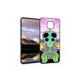 thumbnail image 1 of Compatible with Moto G Power 2021 Phone Case, Psychedelic-Trippy-Alien-Art-Visuals-Colours13 Case Men Women, Flexible Silicone Shockproof Case for Moto G Power 2021, 1 of 1