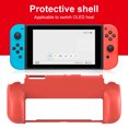 thumbnail image 3 of Cubierta trasera protectora apta para Nintendo Switch OLED Console Shell (Rojo), 3 of 7