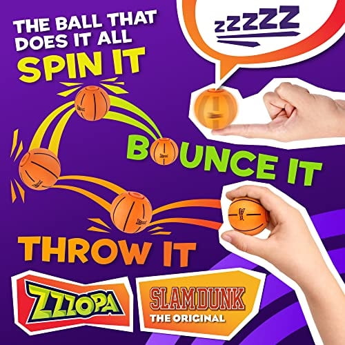 Original ZZZOPA Fidget Balls: SLAMDUNK Fidget Stress Ball de FUN Collection | Fidget Toys P.M.I. P.M.I.