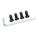 thumbnail image 5 of Tornillos del tubo de la horquilla delantera estabilidad Tornillos del tubo de la horquilla delantera del scooter ligero Fácil de transportar para Amonsee Otros, 5 of 8