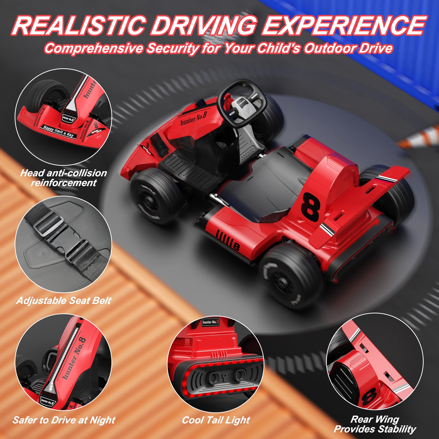 Amazon.com: GAOMON 12V Kids Ride on Car, Licensed Mercedes