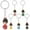 Multi, variant on Tersarium Japanese Kimono Keychain Keyring: 6pcs Geisha Cartoon Keychain Purse Keychain Handbag Charms for Backpack Car Keys