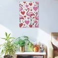 thumbnail image 5 of ZFLMY Flamingo Hearts Kitsch Movement Canvas Prints Wall Art for Home Decor, Living Room, Bathroom, Bedroom, Office, Gift Idea 12x16in, 5 of 5