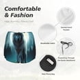 thumbnail image 4 of Balery Wolf Pantalones cortos deportivos para mujer con forro y dos bolsillos, elásticos, para entrenamiento, gimnasio, yoga-Large, 4 of 7