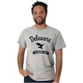 thumbnail image 4 of Delaware Cute Bald Eagle Souvenir Men's Graphic T Shirt Tees Brisco Brands S, 4 of 4