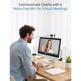 thumbnail image 3 of Webcam for PC, 4K Streaming Camera with Light, Web Camera for Desktop/Laptop Computer Webcam with Microphone, Plug and  USB Web Cam with Bracket, for Live Streaming, Video Calls, and Meetings, 3 of 7