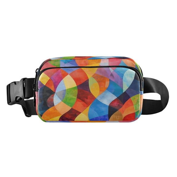 LIGHTWEIGHT SPORTS WAIST PACK - Large capacity waterproof design essential for running fitness/traveling unisex! Abstract Patterns