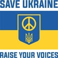 thumbnail image 3 of CafePress - Save Ukraine Raise Your Voices Men's Light Pajamas - Men's Light Loose Fit Cotton Pajama Set, 3 of 7