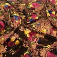 thumbnail image 5 of LSV Multi Floral Garden Burnout Velvet, 5 of 11