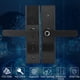 thumbnail image 4 of Cerradura de puerta inteligente con huella digital, huella digital, tarjeta, contraseña y llave, antirrobo, cerradura inteligente 2 resistente, cerradura electrónica, respuesta rápida Jadeshay A, 4 of 8
