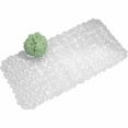 thumbnail image 2 of InterDesign Pebblz Bath Mat, Clear, 2 of 2
