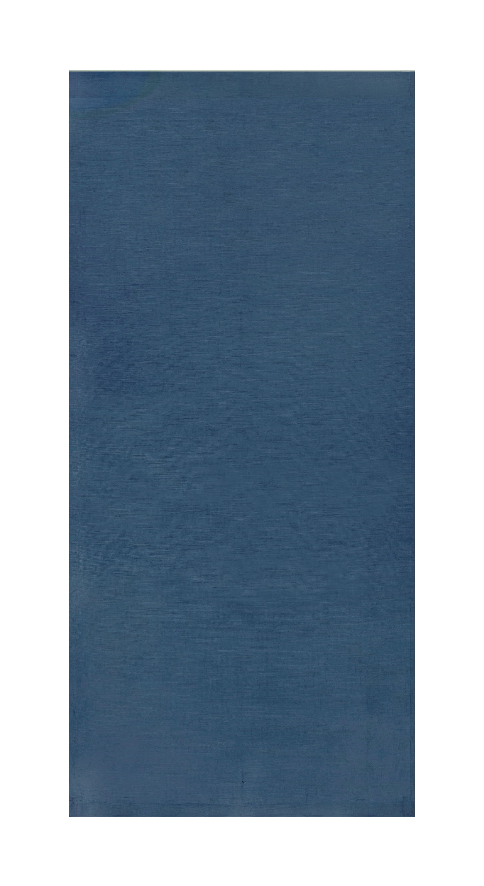 Better Homes & Gardens Textured Solid Chenille Light Filtering Single Curtain Panel, Washed Indigo, 50"W x 108"L