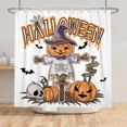 thumbnail image 6 of Tchckioa 72x72 Inch Halloween Shower Curtain,Waterproof Hooks Bath Curtain for Bathtub, 6 of 8