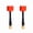 Red, variant on YAHHU 2pcs 5.8G 2.3DBi RHCP FPV Racing RC Antenna with SMA Connector - High Efficiency Double-Jacket Semi-Rigid Cable Replacement Accessory for Drone Models (3.15 inches / 8.0 cm) - Black