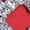 Red, variant on Women Chunky Block Low Heel Pointed Toe Flats Shoes Slingback Buckle Rhinestone Crystal Party Cute Flats White 7(39)