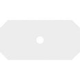thumbnail image 4 of 32"W x 16"H x 3"ID x 11"C x 1"P Emerald Architectural Grade PVC Contemporary Ceiling Medallion, 4 of 11