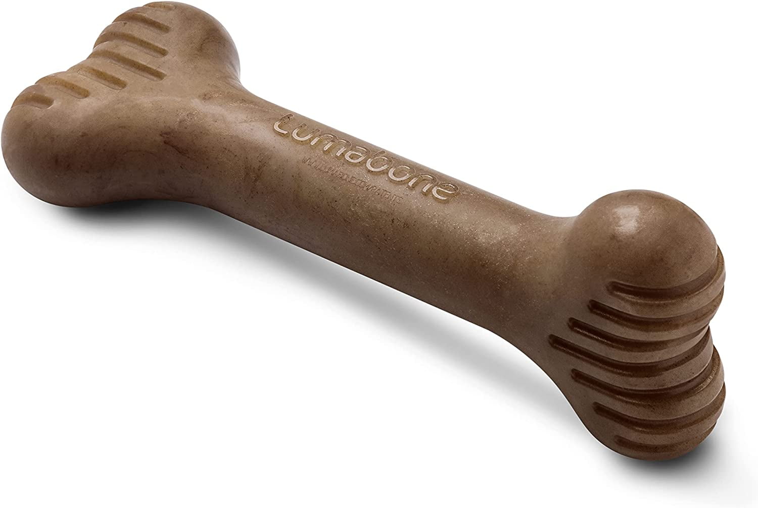 Lumabone Real Beef Durable Bulkster Dog Chew Toy, Medium