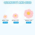 thumbnail image 2 of Uxcell Resin Daisy Flower Charms, Flatback Cute Flower Charms for DIY Scrapbooking Embellishments Pink, 2 of 6