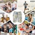 thumbnail image 6 of JRXY Men's Floral Wallpaper Beach Shorts Pajama Bottom Pants with Drawstring & Pockets l, 6 of 7