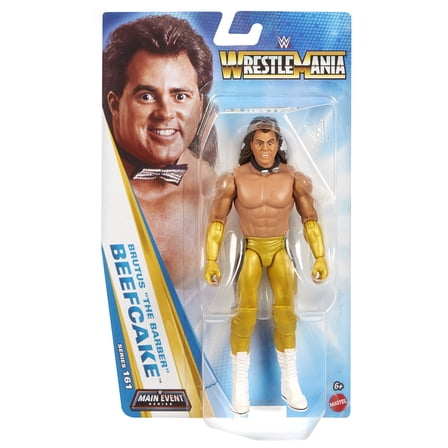 Brutus Beefcake - WWE Main Event 161 Mattel WWE Toy Wrestling Action Figure