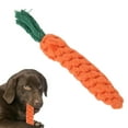 thumbnail image 4 of Puppy Woven Rope Toy, Cotton Woven Molar Toy Cotton Rope Texture Vivid Radish Shape Long Time Use  for Small Dog, 4 of 8
