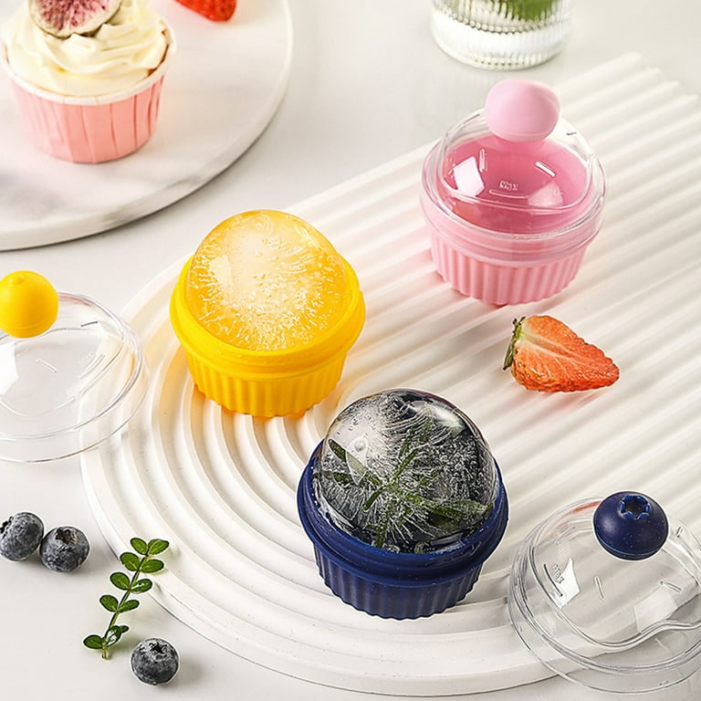 1pc Silicone Ice Cube Tray, 12 Round Ball Shaped Ice Ball Mold, For Ice,  Chocolate, Jelly Making