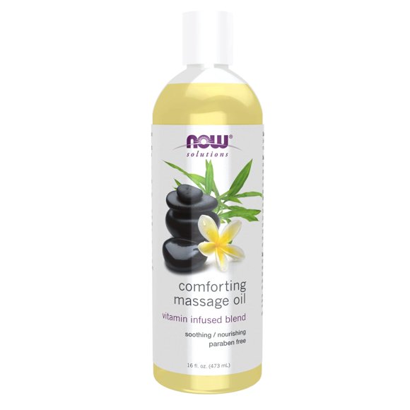 NOW Solutions, Comforting Massage Oil, Soothing and Nourishing, 437ml